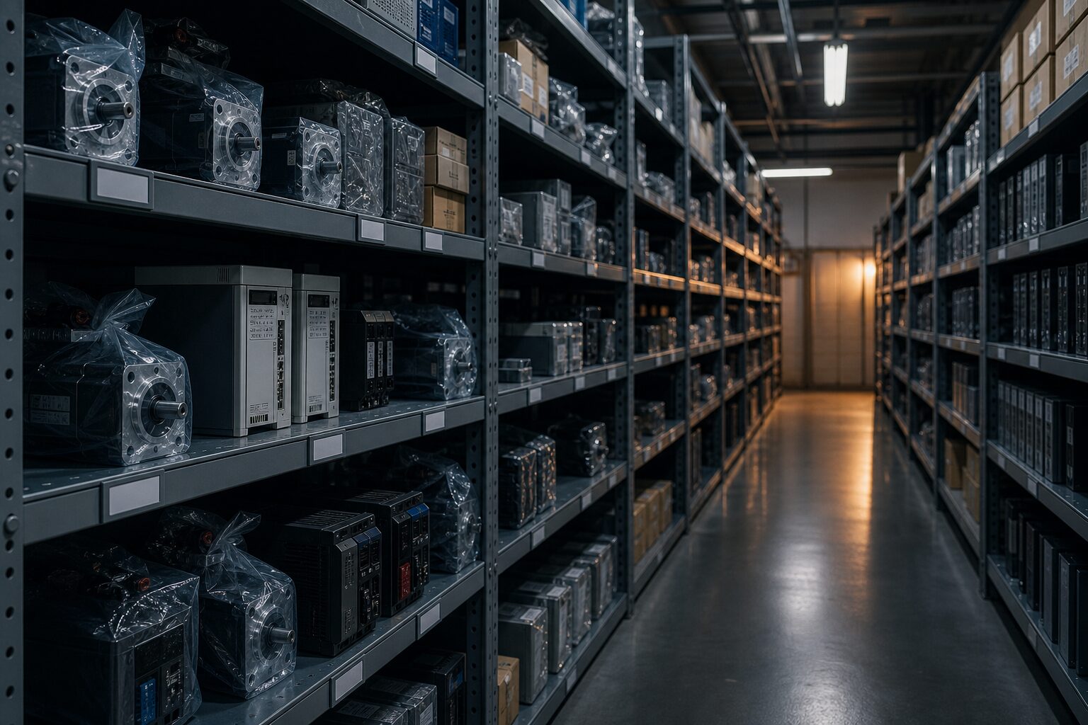 Automation spare parts store room
